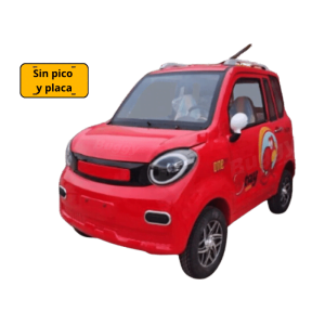 Carro Mini Car Rojo Buggy Motor sin pico y placa
