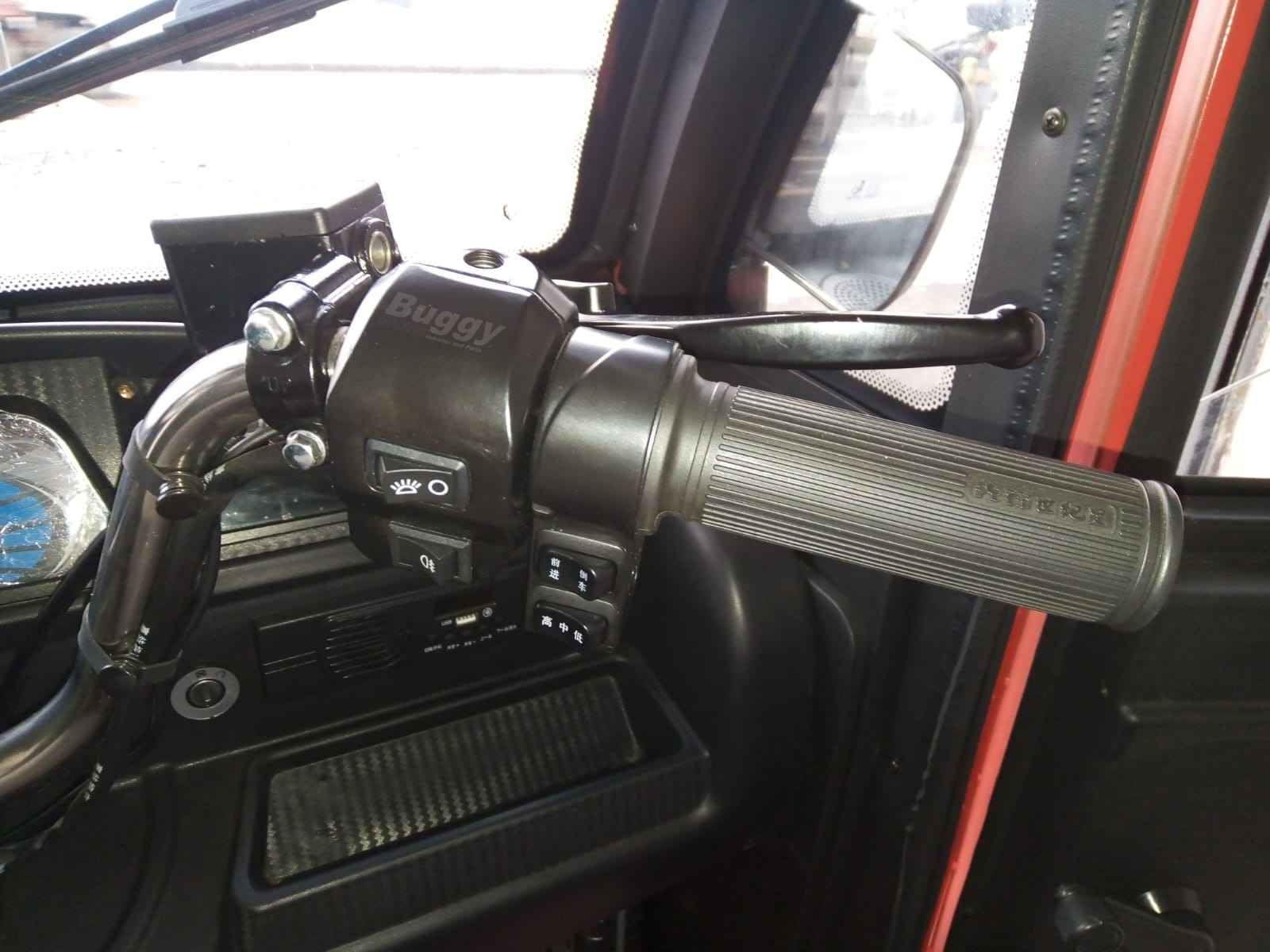 Derecha del manubrio motocarros eléctricos Buggy Motor