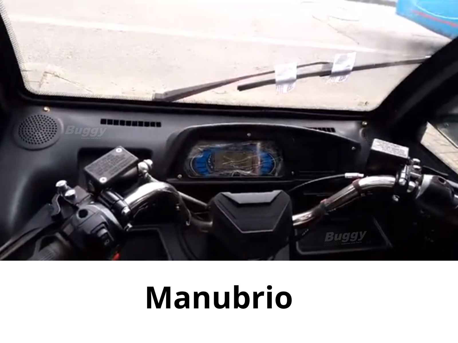 Manubrio del motocarro eléctrico sin pico y placa Buggy Motor