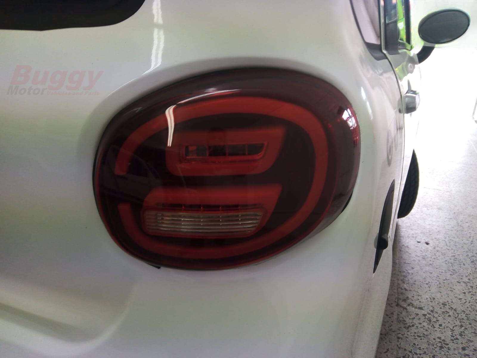 Mini car electrico Freno led