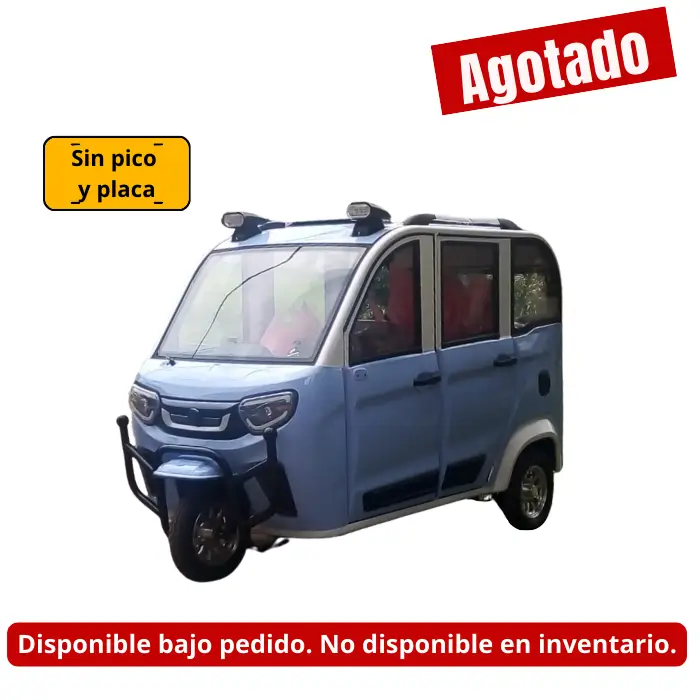Motocarro eléctrico cabina full 2024 Buggy Motor