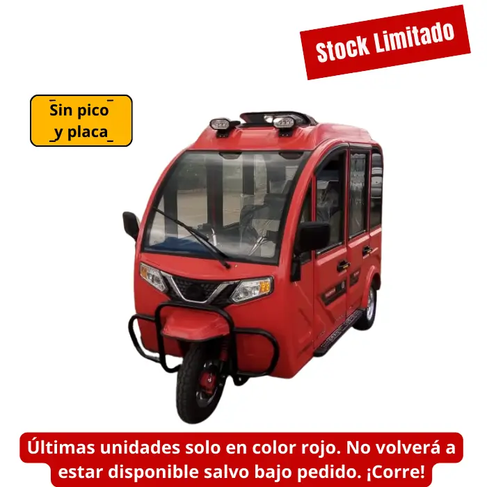 Motocarro eléctrico cabina sencilla 2024 Buggy Motor